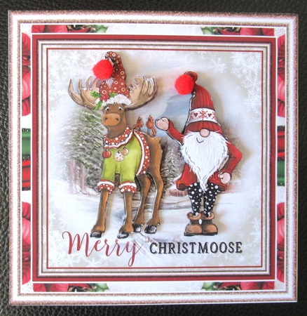 Merry Christmoose Mini Page Kit by Davina Rundle