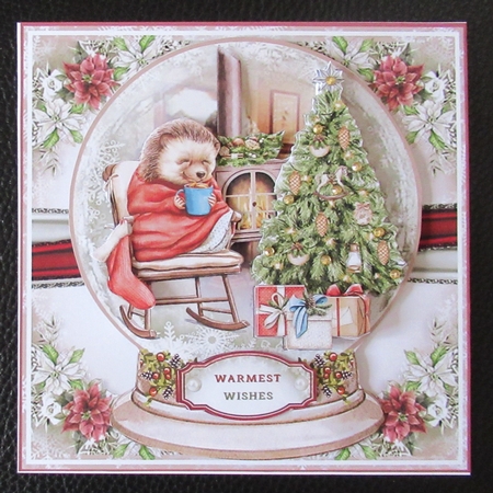 Cozy Christmas Snow Globe 02 Mini Page Kit by Davina Rundle