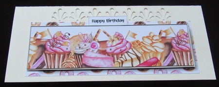 Landscape Lge DL - Cupcakes by Davina Rundle