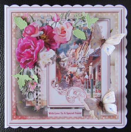Flowers of Clovelly 7x7 by Davina Rundle