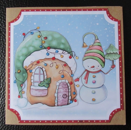 HAPPY SNOWMAN by Davina Rundle