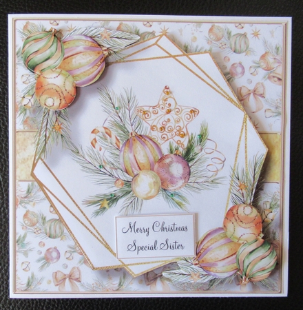Gorgeous Golden Christmas - Star by Davina Rundle
