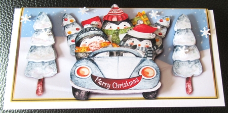 Penguin Greetings by Davina Rundle