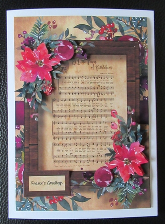 Christmas Carol Sheet Music - O Little Town Of Bethlehem by Davina Rundle