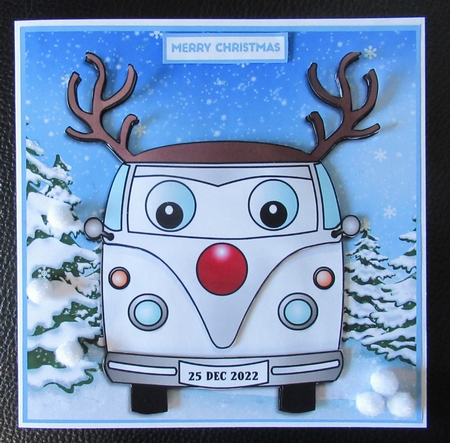 CHRISTMAS CAMPER by Davina Rundle