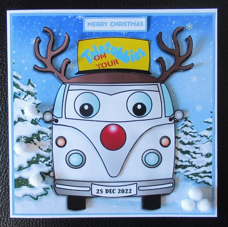 CHRISTMAS CAMPER by Davina Rundle
