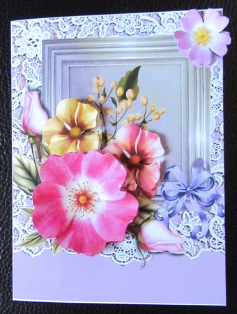 wild rose greetings by Davina Rundle