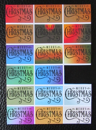 Christmas present Tags/Labels by Davina Rundle