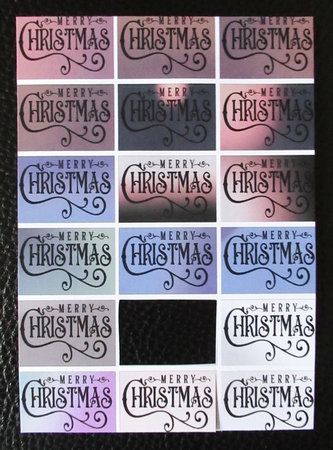 Christmas present Tags/Labels by Davina Rundle