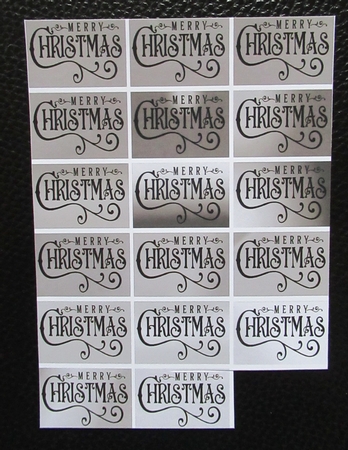 Christmas present Tags/Labels by Davina Rundle