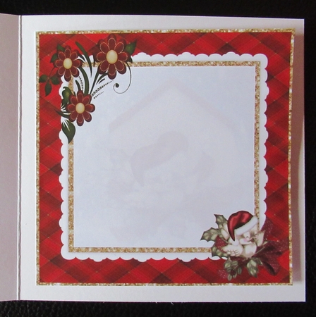 Christmas Bird House 7x7 - Insert & Gift Tag by Davina Rundle