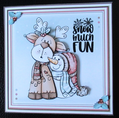 Snow much fun by Davina Rundle