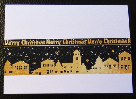 Christmas Borders - Golden Nights by Davina Rundle