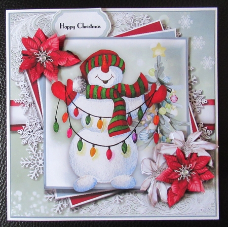 Decorating Snowman by Davina Rundle