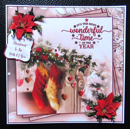 Most Wonderful Time 2 6X6 Topper Kit #1  by Davina Rundle