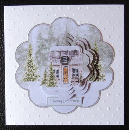 House in the woods scallop by Davina Rundle
