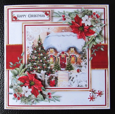 Cottage Garden Christmas No.2 by Davina Rundle