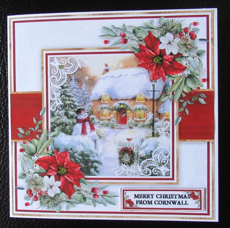 Cottage Garden Christmas No.3 by Davina Rundle