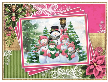 The Pink Snow Bunch 5X7 BUNDLE- 2 by Davina Rundle