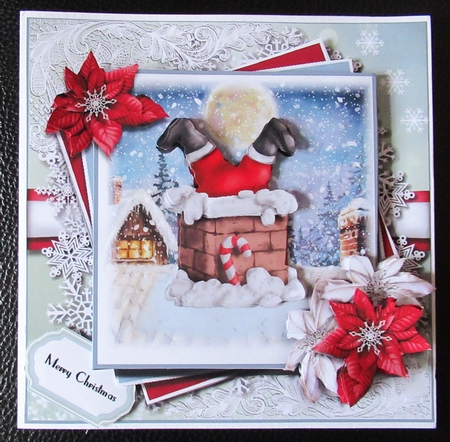When Santa got stuck down the chimney by Davina Rundle