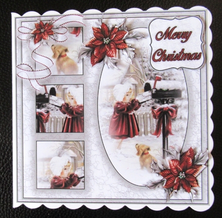 Its Christmas Time 6X6 Topper Sheet #4  by Davina Rundle