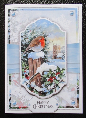 Robin in the Garden 7x5 Set by Davina Rundle