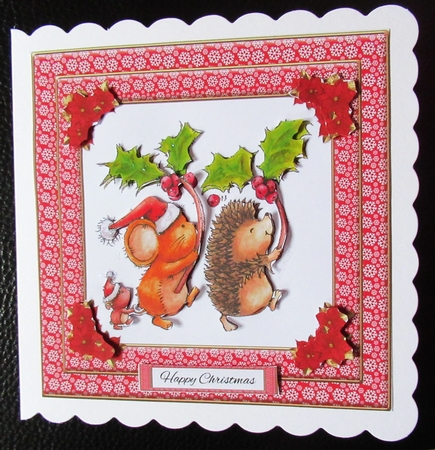Cute Critters Holiday Topper by Davina Rundle