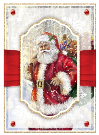 Santa Claus 7x5 No.2 by Davina Rundle