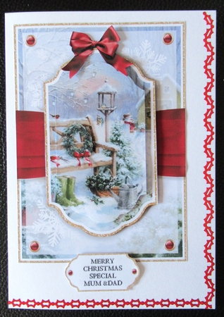 Snowman 7x5 No.2 by Davina Rundle