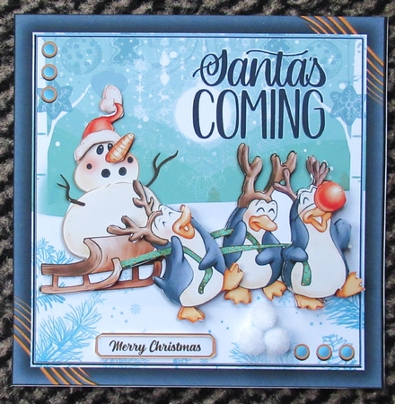Santas coming by Davina Rundle