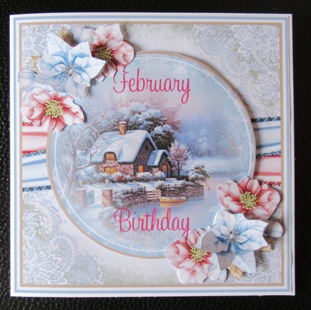 Winter Cottage 02 Mini Page Kit by Davina Rundle