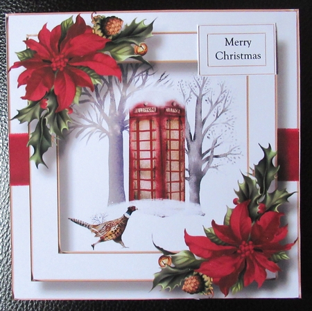 Festive Days - Phone Box & Pheasant  by Davina Rundle