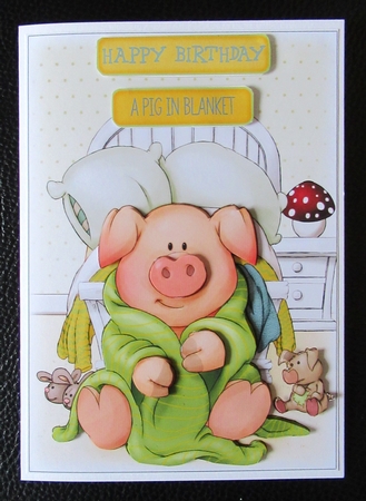 Pigs in Blankets Tootsie by Davina Rundle