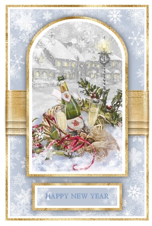 Christmas 6x4 inch Quick Card Bumper Set by Davina Rundle