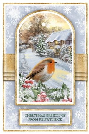 Christmas 6x4 inch Quick Card Bumper Set by Davina Rundle