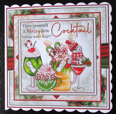 Have Yourself A Merry Little Cocktail Mini Page Kit by Davina Rundle