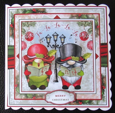 Gnome Carollers Mini Page Kit  by Davina Rundle
