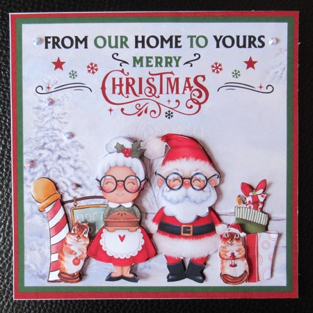 Mr & Mrs Claus - Christmas Mini Kit by Davina Rundle
