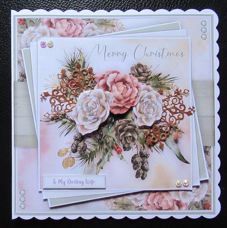 Christmas Bouquet Mini Kit by Davina Rundle