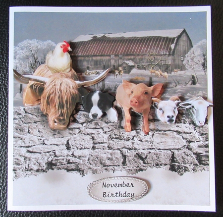 winter on the farm by Davina Rundle
