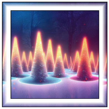 Simple Neon Christmas 5 by Davina Rundle