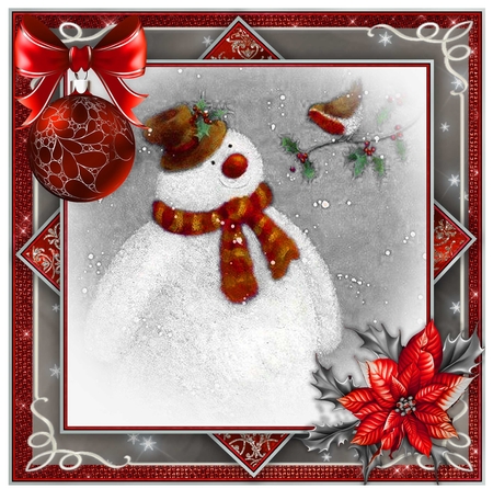 The Snowman Red Bumper Kit #1 by Davina Rundle