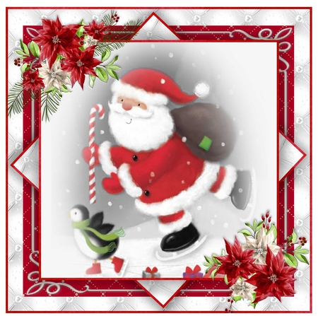 Santa & The Penguin Mini Kit #2 by Davina Rundle