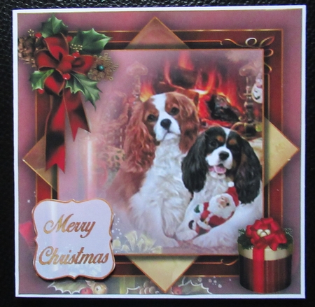 Christmas Dogs 2 Bumper Kit #1  by Davina Rundle