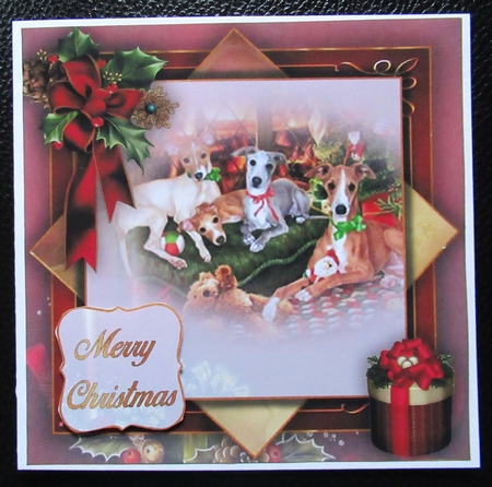 Christmas Dogs 3 Bumper Kit #1  by Davina Rundle