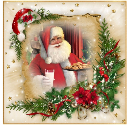 Heres Santa Bumper Kit #1   by Davina Rundle