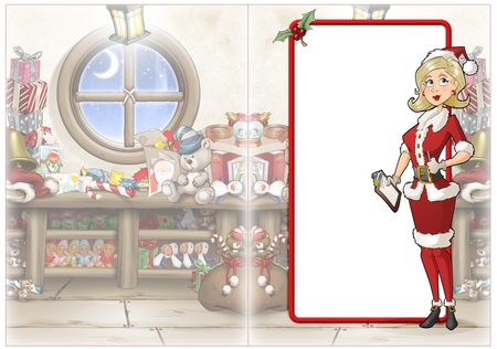 Mrs Claus Insert by Davina Rundle