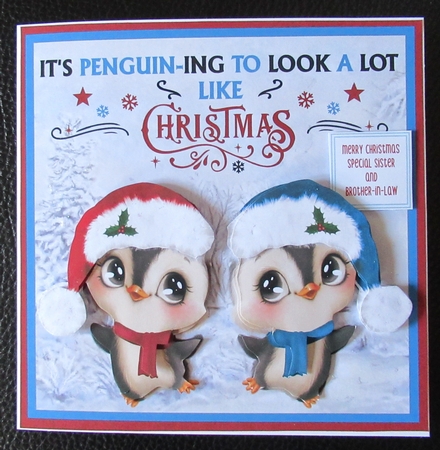 Its penguin-ing to look a lot like Christmas Mini Kit 2 by Davina Rundle