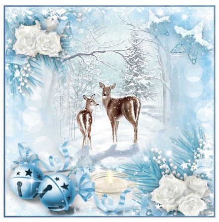 Blue Winter Mini Kit #1   by Davina Rundle