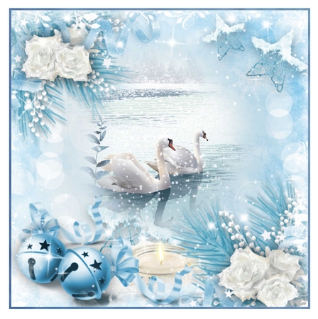 Blue Winter Mini Kit #2   by Davina Rundle